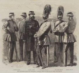 Les Gardes Volontaires (32e Middlesex), généralement connus sous le nom de Six-Foot Corps